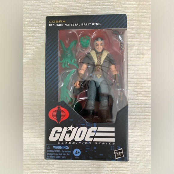 Hasbro G.I. Joe Classified Series #159 Richard Crystal Ball King Cobra NEW - Picture 5 of 6